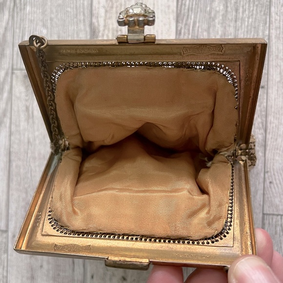 Vintage Handbag Mesh Purse Whiting & Davis - Picture 5 of 5